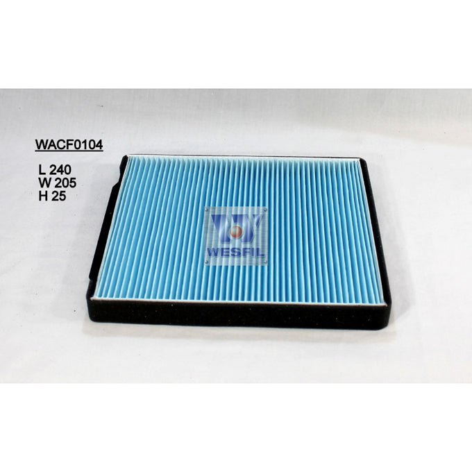 Wesfil Cabin Air Filter WACF0104