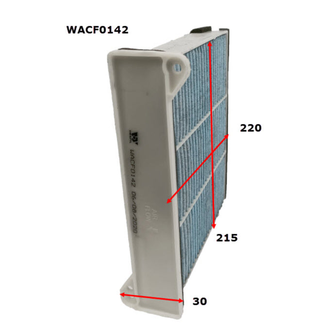 Wesfil Cabin Air Filter WACF0142