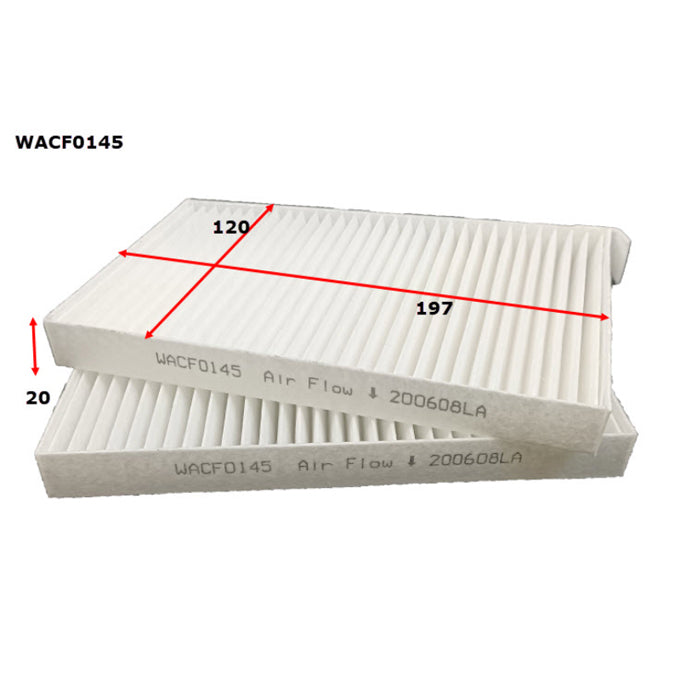 Wesfil Cabin Air Filter WACF0145