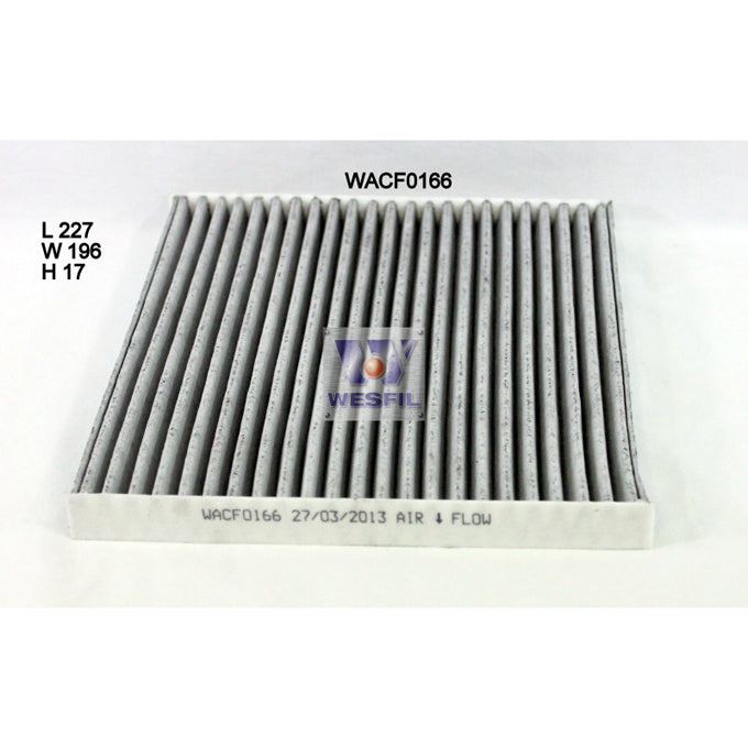 Wesfil Cabin Air Filter WACF0166