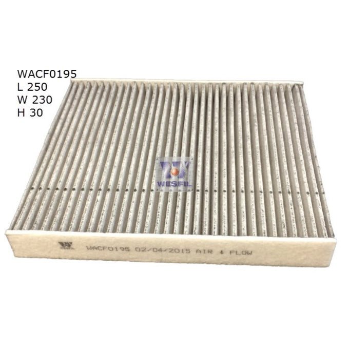 Wesfil Cabin Air Filter WACF0195