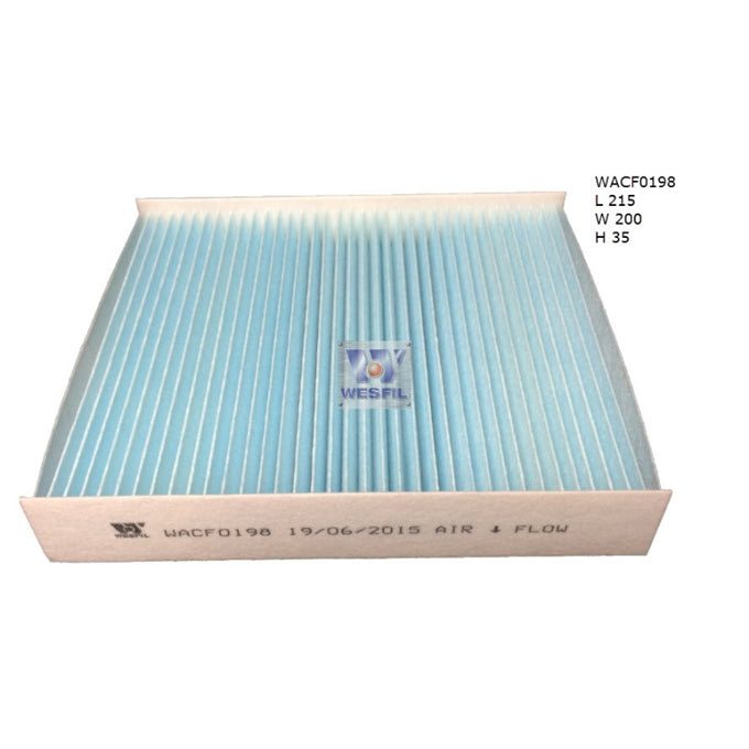 Wesfil Cabin Air Filter WACF0198