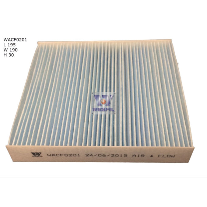 Wesfil Cabin Air Filter WACF0201