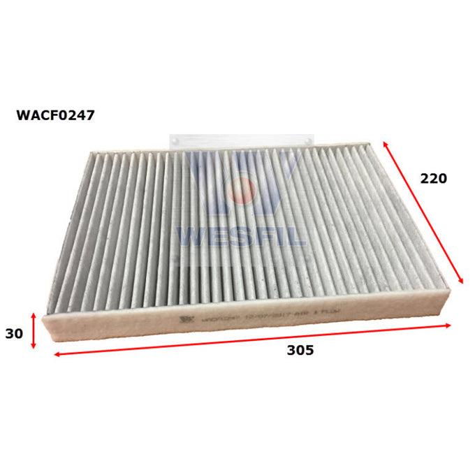 Wesfil Cabin Air Filter WACF0247