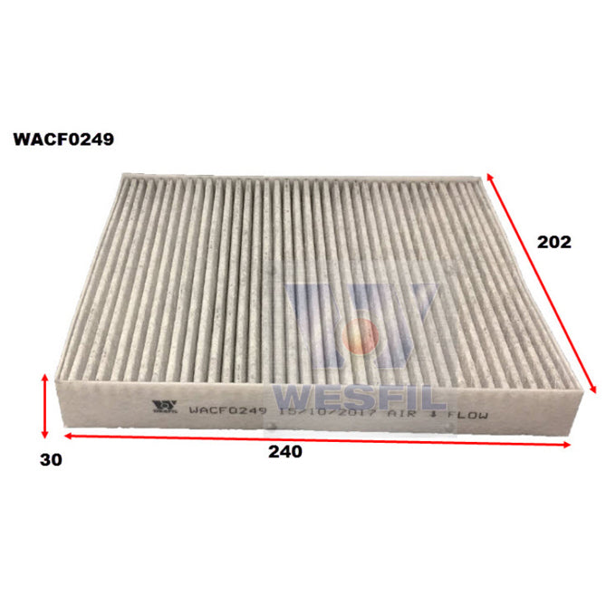 Wesfil Cabin Air Filter WACF0249