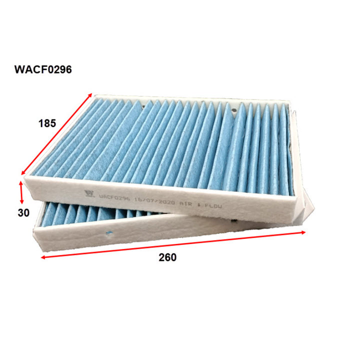 Wesfil Cabin Air Filter WACF0296