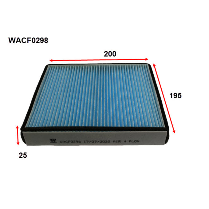 Wesfil Cabin Air Filter WACF0298