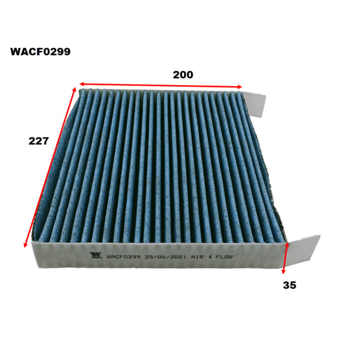 Wesfil Cabin Air Filter WACF0299