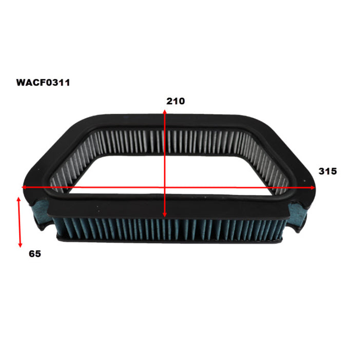 Wesfil Cabin Air Filter WACF0311