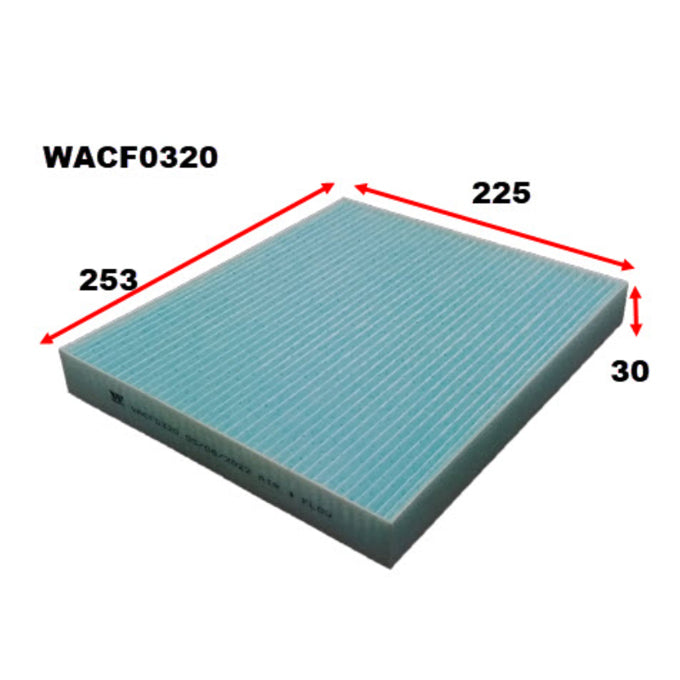 Wesfil Cabin Air Filter WACF0320