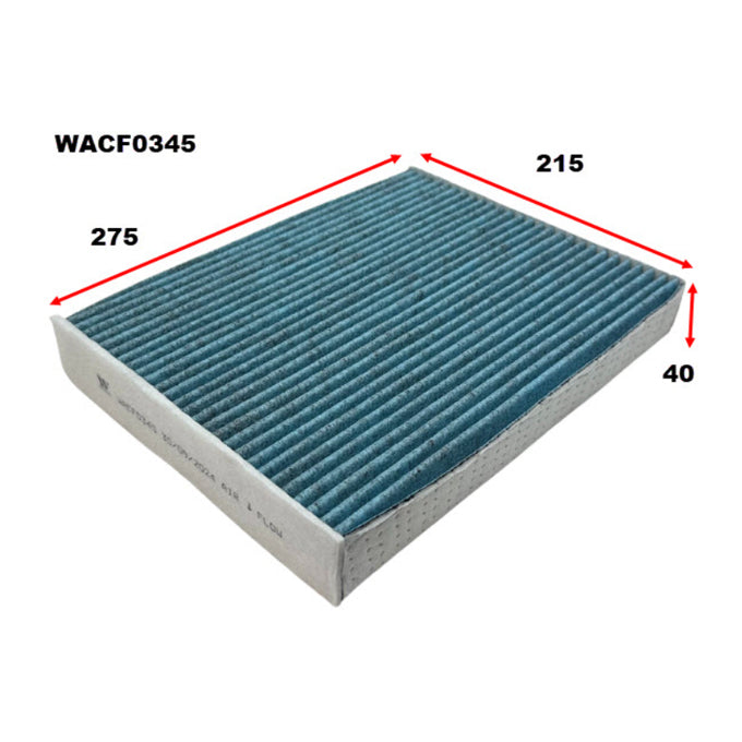 Wesfil Cabin Air Filter WACF0345