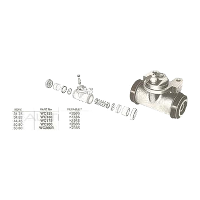 Protex Wheel Cylinder WC200
