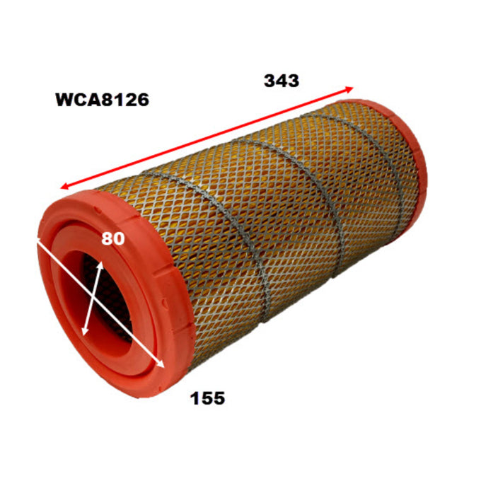Wesfil Air filter WCA8126