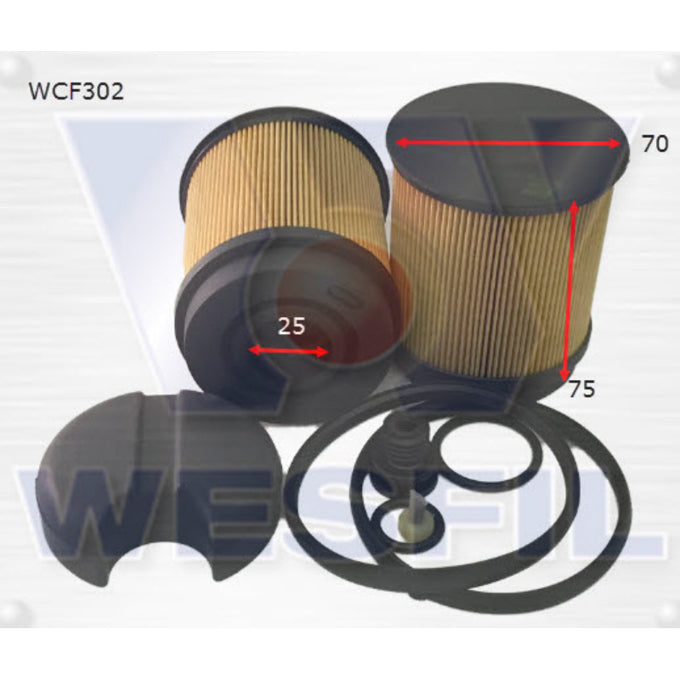 Wesfil Urea Filter Assembly WCF302