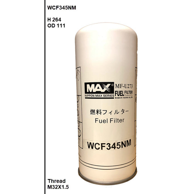 Wesfil Diesel Fuel Filter WCF345NM