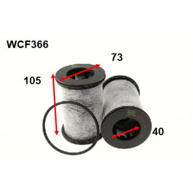 Wesfil Catch Can Provent 150 Ventilator Filter WCF366