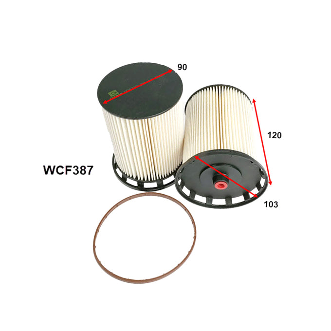 Wesfil Diesel Fuel Filter WCF387