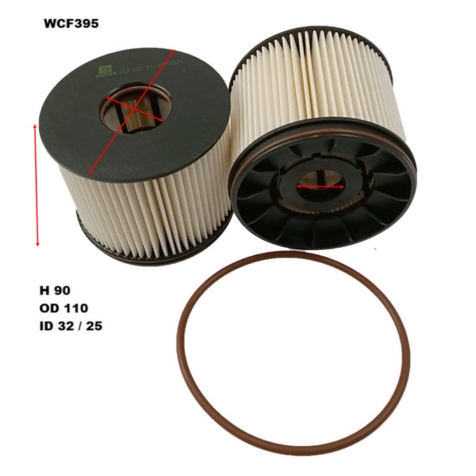 Wesfil Diesel Fuel Filter WCF395