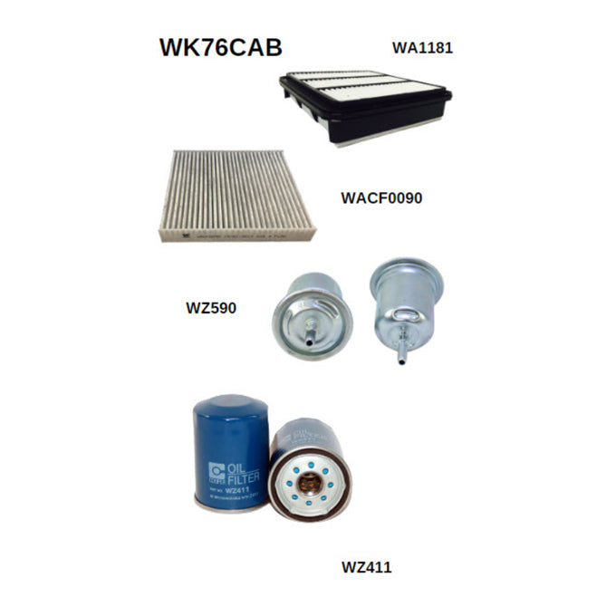 Wesfil Filter Service Kit WK76CAB
