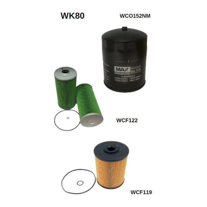 Wesfil Filter Service Kit WK80
