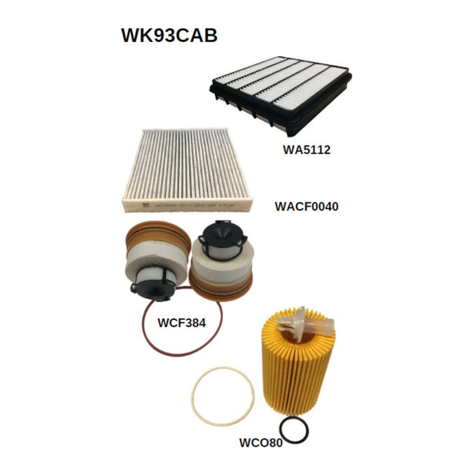 Wesfil Filter Service Kit WK93CAB