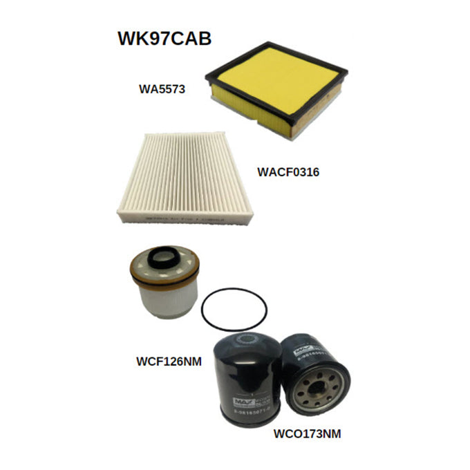 Wesfil Filter Service Kit WK97CAB