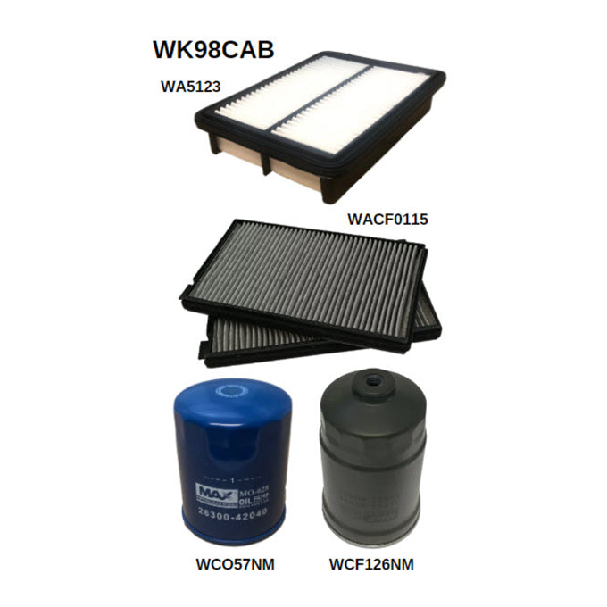 Wesfil Filter Service Kit WK98CAB