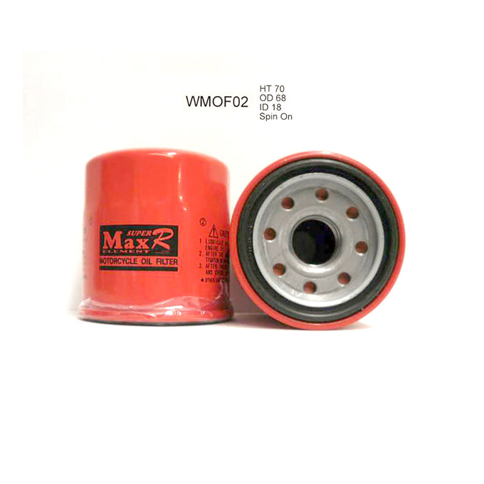 Wesfil Motorcycle Oil Filter WMOF02