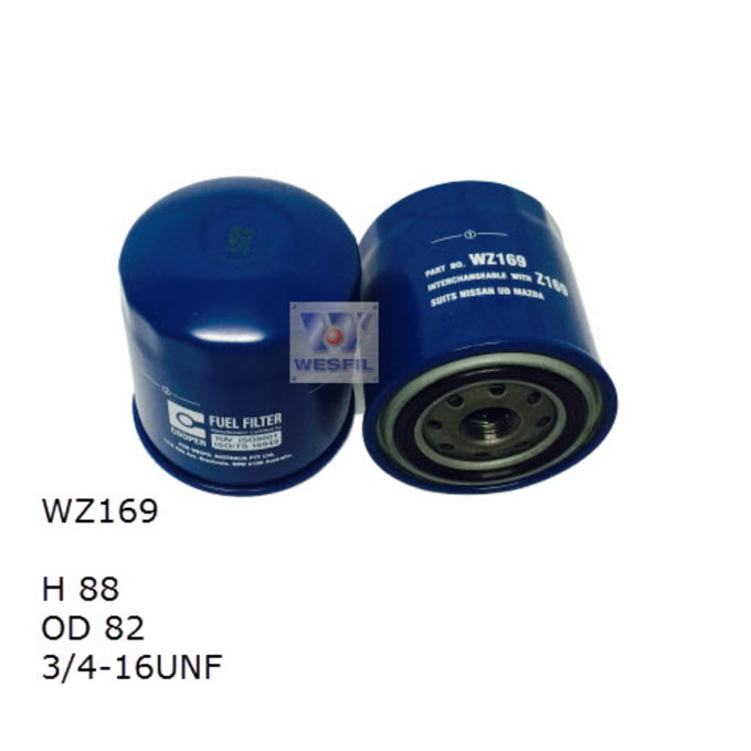 Wesfil Diesel Fuel Filter WZ169