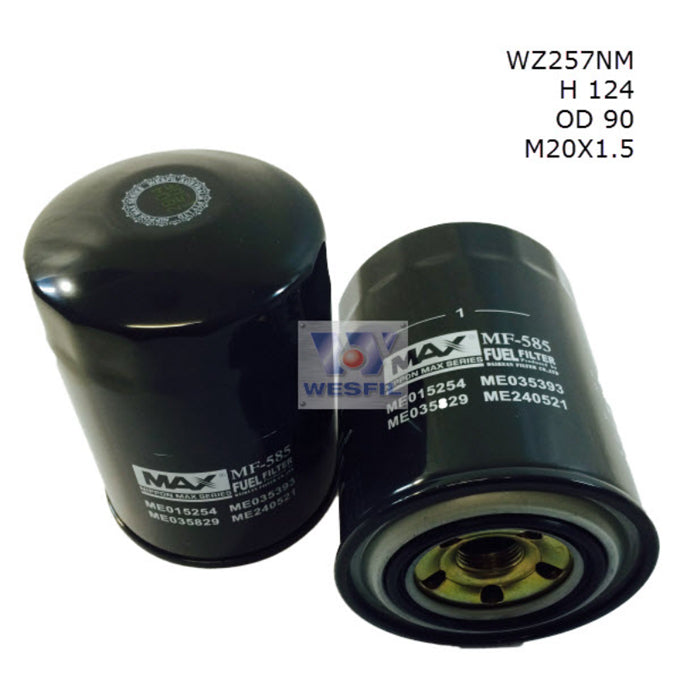 Wesfil Diesel Fuel Filter WZ257NM