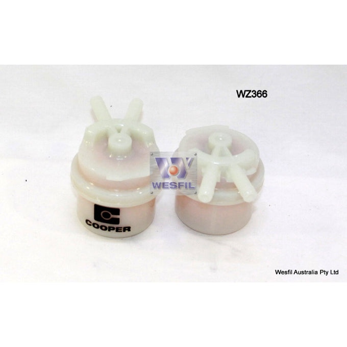 Wesfil Plastic In-line Fuel Filter WZ366