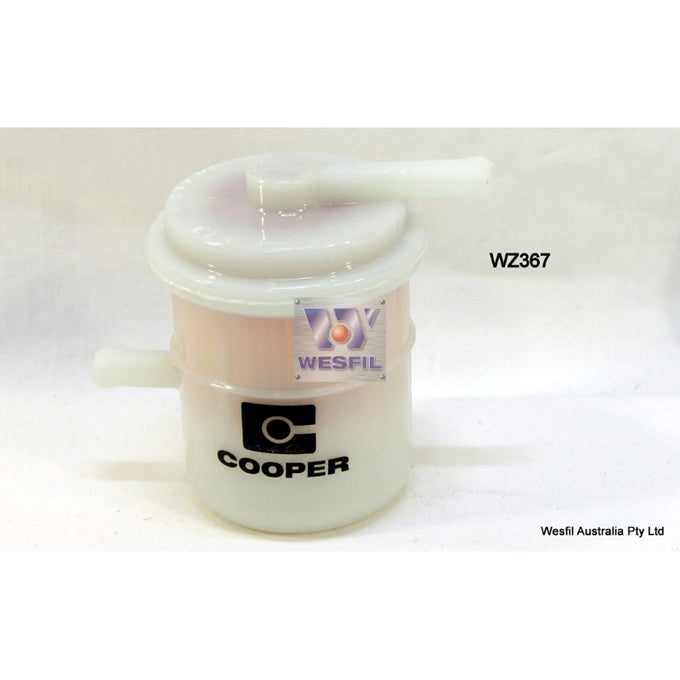 Wesfil Plastic In-line Fuel Filter WZ367