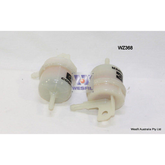 Wesfil Plastic In-line Fuel Filter WZ368