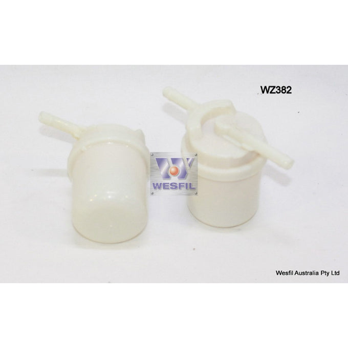 Wesfil Plastic In-line Fuel Filter WZ382