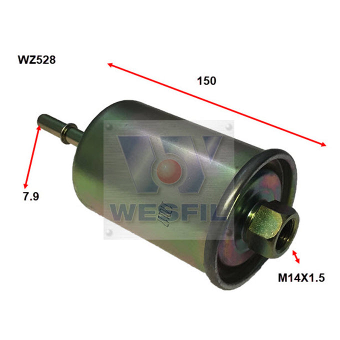 Wesfil EFI Fuel Filter WZ528