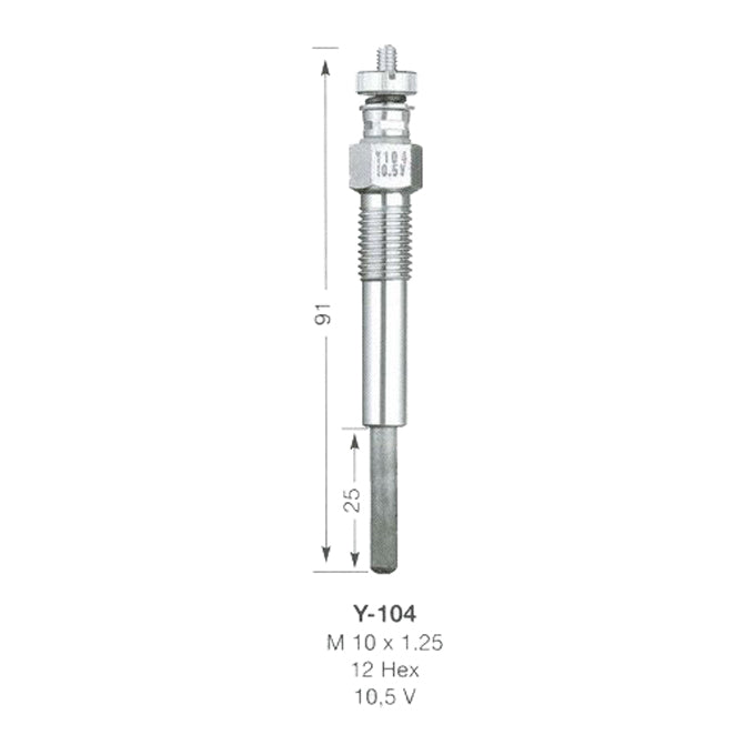 NGK Glow Plug Y-104