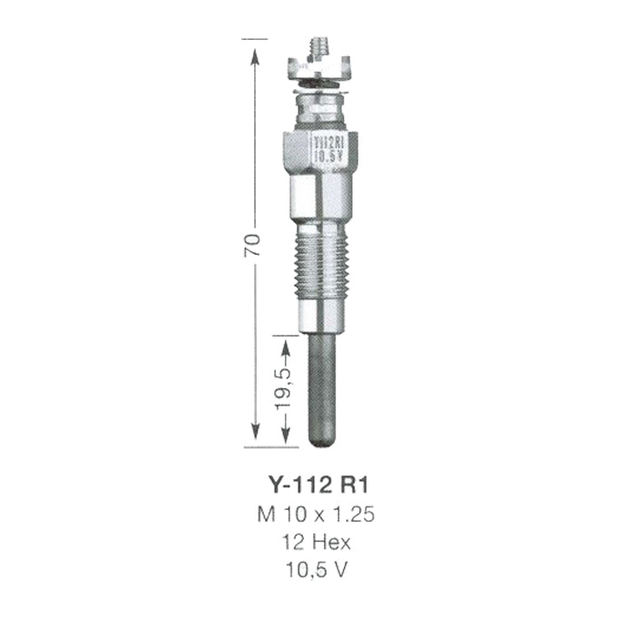NGK Glow Plug Y-112R1