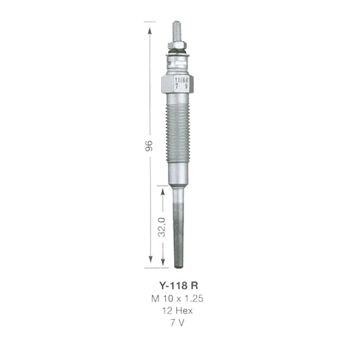 NGK Glow Plug Y-118R