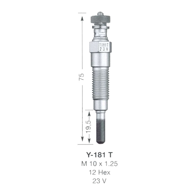 NGK Glow Plug Y-181T