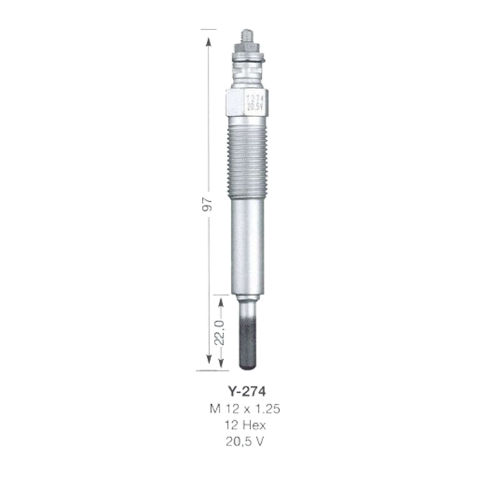NGK Glow Plug Y-274