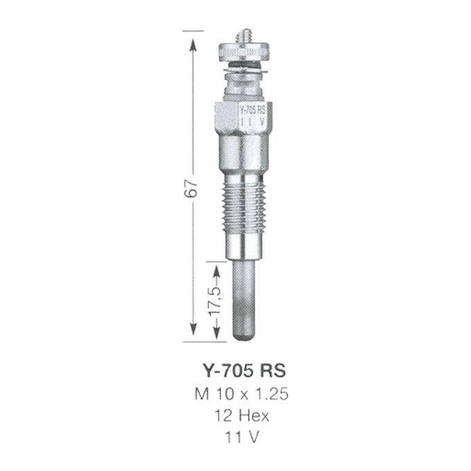NGK Glow Plug Y-705RS