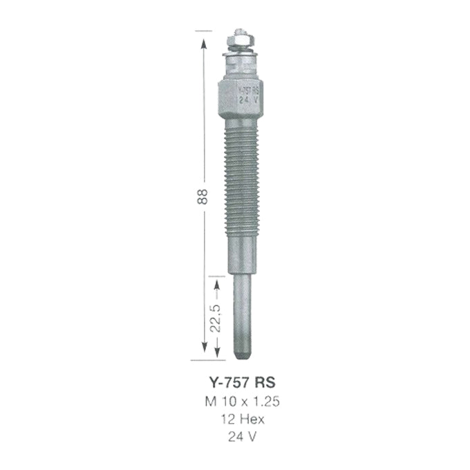 NGK Glow Plug Y-757RS