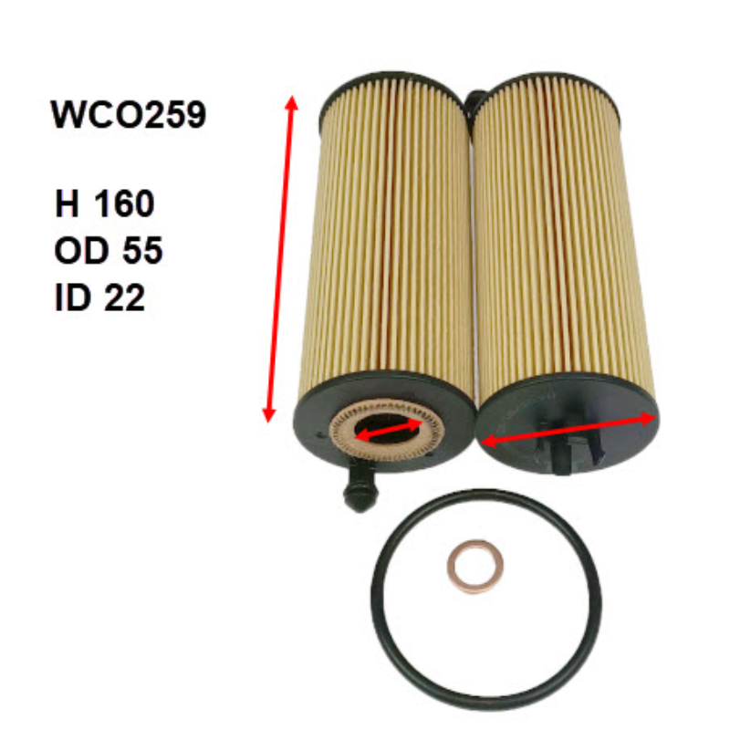 Wesfil Oil Filter WCO259