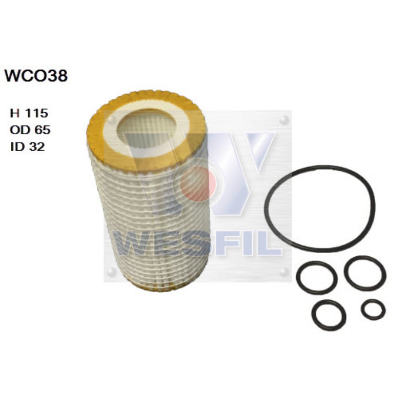 Wesfil Oil Filter WCO38