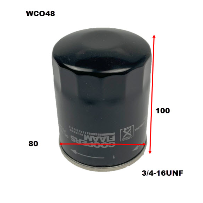 Wesfil Oil Filter WCO48