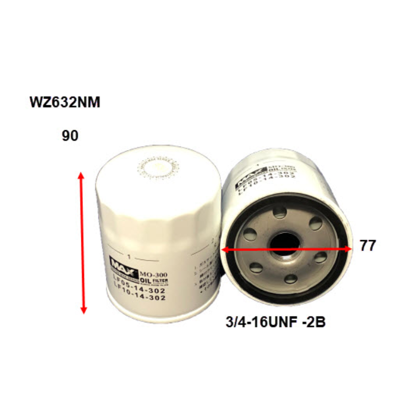 Wesfil Oil Filter WZ632NM