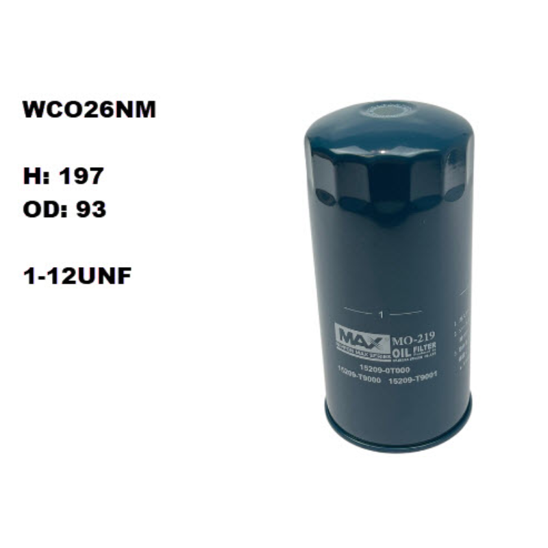 Wesfil Oil Filter WCO26NM
