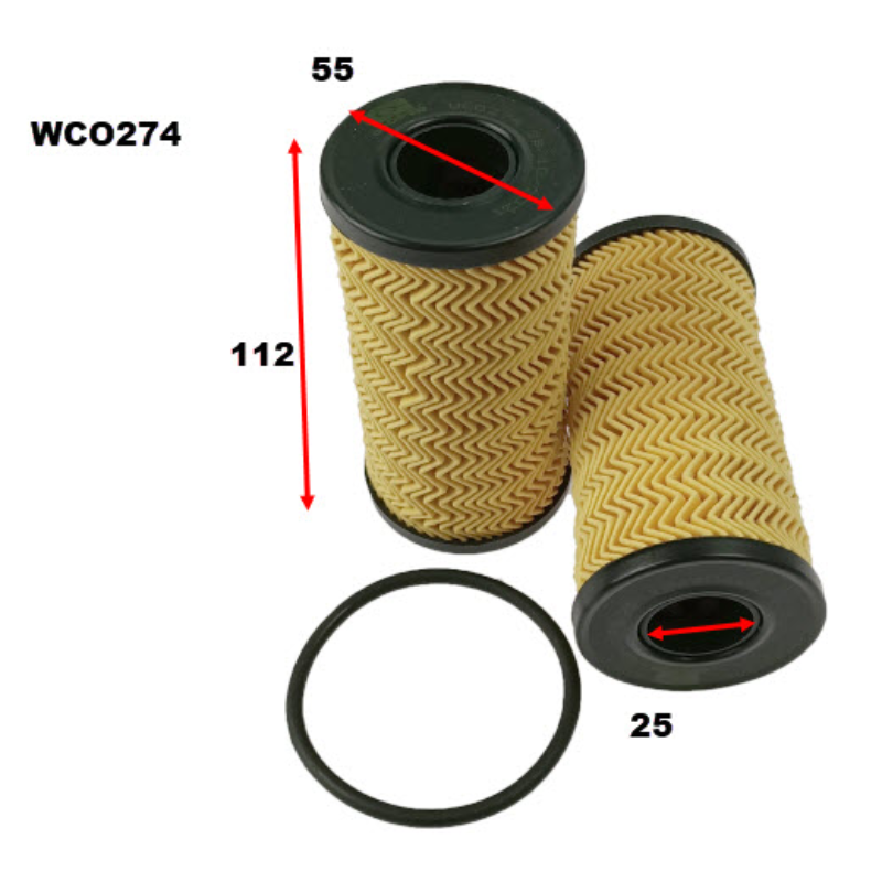 Wesfil Oil Filter WCO274
