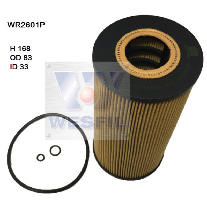 Wesfil Oil Filter WR2601P
