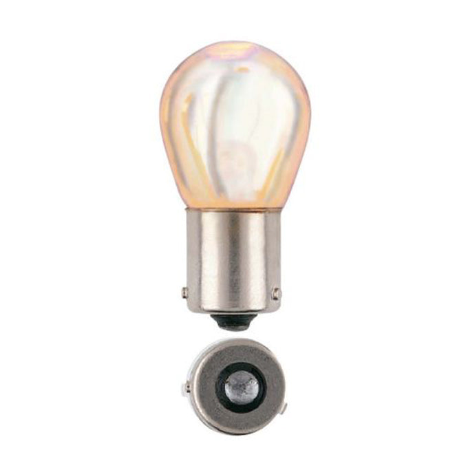 Narva 12V 21W Amber BAU15s Phantom Incandescent Globes 47385